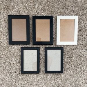 Wooden and Plastic Picture Frames (5)